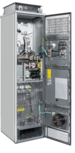 variable speed drive training - this image shows the inside of a variable speed drive cabinet